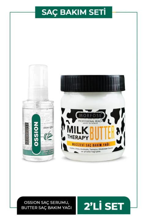 مورفوز Milk Therapy Butter + Ossion سرم مو ۱۰۰ میلیلیتر