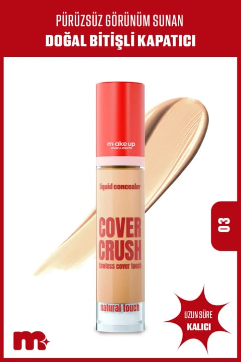 Maru.Derm کانسیلر مایع Flawless Touch شماره 03 – پایانی طبیعی