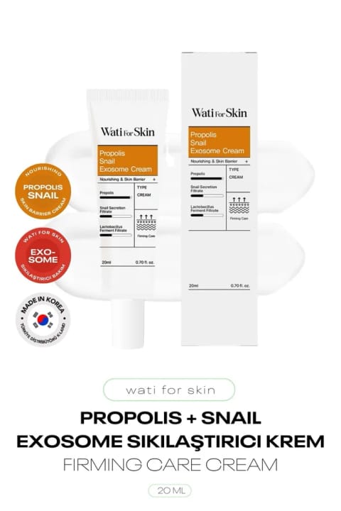 wati for skin کرم مرطوب‌کننده مغذی با عصاره بره‌موم و حلزون و اگزوزوم