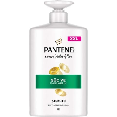 Pantene شامپو قدرت و درخشندگی 800 میلی‌لیتر
