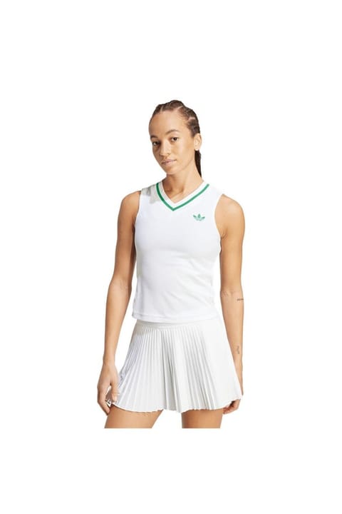 تاپ ورزشی زنانه adidas مدل WOW TANK PRO سفید JM4737