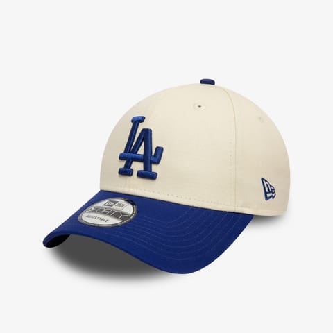 کلاه New Era LA Dodgers Colour Block 9Forty یونیسکس کرم/آبی