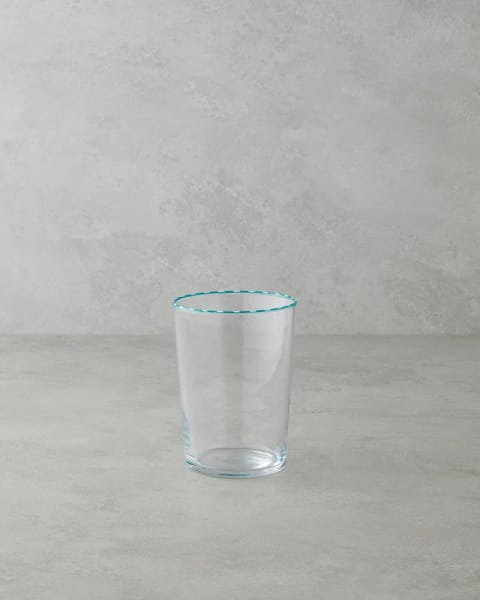 لیوان شیشه‌ای Candy Cane Stripe سبز 510 ml