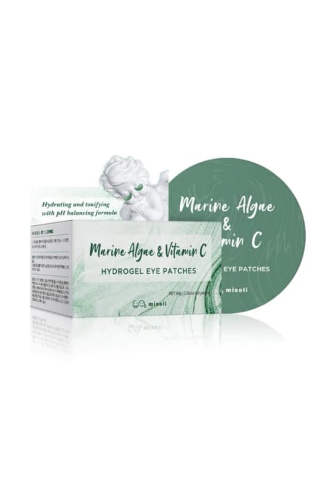 ماسک چشم Misoli حاوی جلبک و Vitamin C (۳۰ عدد)