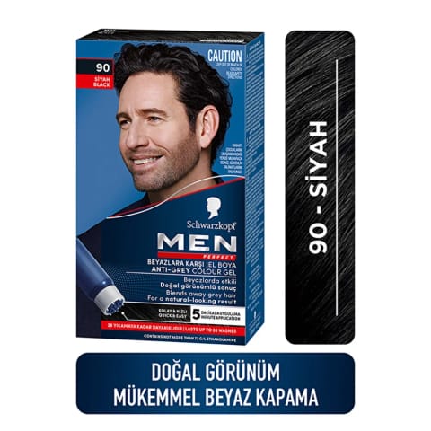 Schwarzkopf Men Perfect رنگ مو 90 مشکی