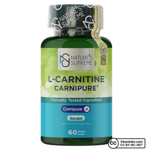 Nature's Supreme L-Carnitine Carnipure 60 کپسول