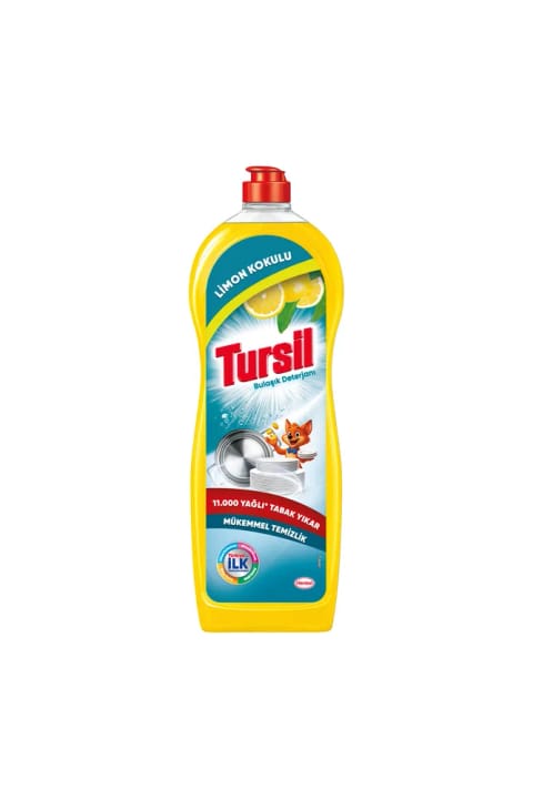 Tursil مایع ظرفشویی دستی لیمو 750 میلی‌لیتر