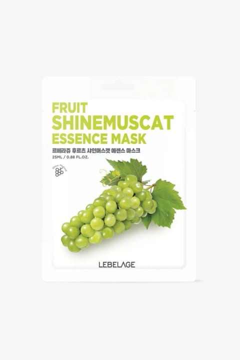 LEBELAGE ماسک ورقهای انگور موسکات Lebelage Fruit Shine Muscat Mask