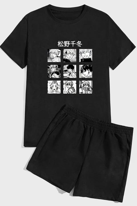 ست شورت چاپی Kaneki uyguntarz