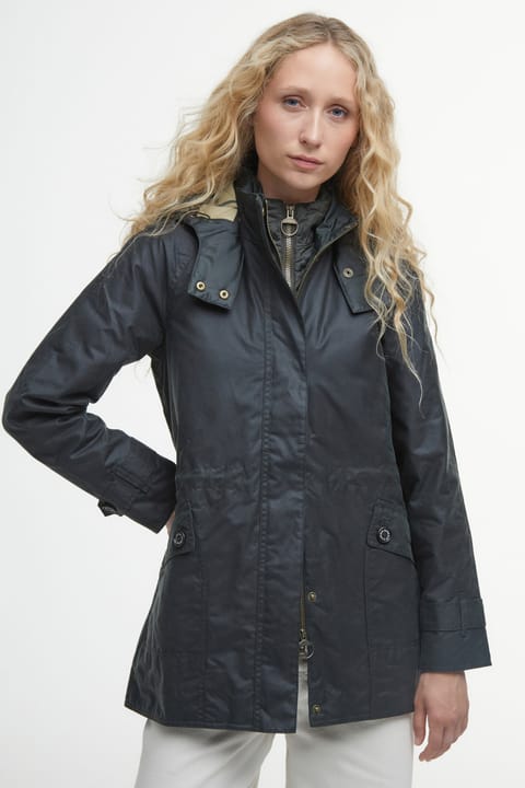 کاپشن روغنی Barbour Cannich رنگ Sage-Ancient