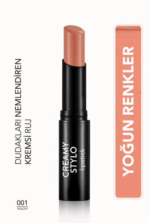 رژ لب استیکی فلورمار مدل Creamy Stylo نیمه براق - رنگ 002 Blushy