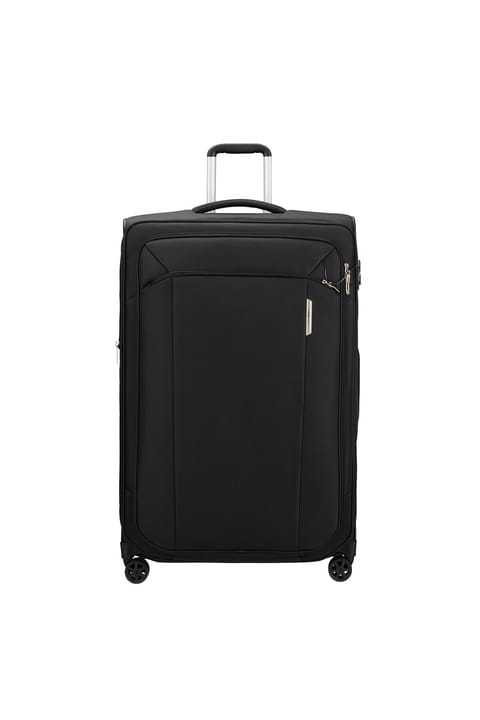 چمدان بزرگ Samsonite Respark Spinner مشکی - آکاردئونی ۴ چرخ ۸۲ سانتی‌متر