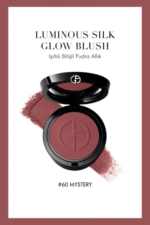 Giorgio Armani Luminous Silk Glow Blush پودر رژگونه با پایانی درخشان 60 Myste...