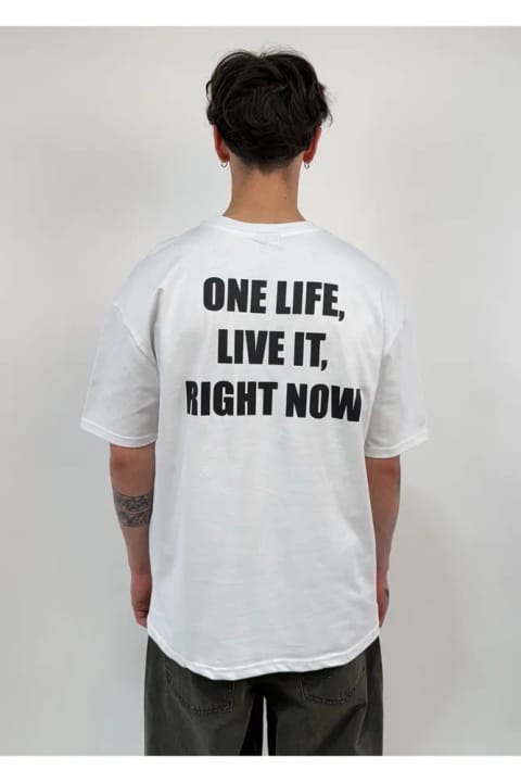 zaee تی شرت اورسایز طرح One Life