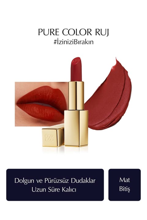 رژ لب مات Estee Lauder مدل Pure Color Matte - 3.5 گرم - رنگ: 569 ...