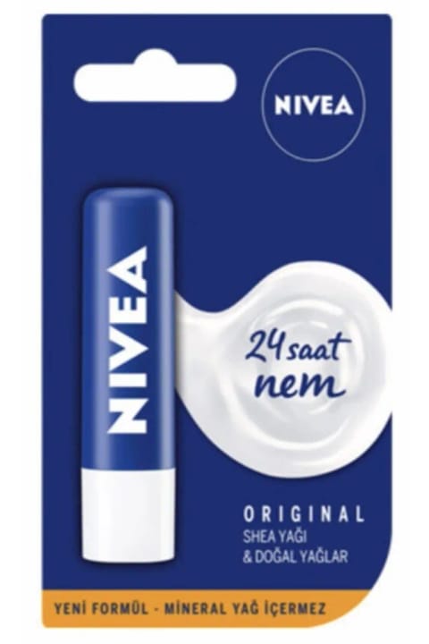 NIVEA رژ لب مراقبتی اورجینال ۲۴ ساعت آبرسانی