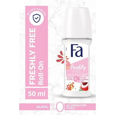 Fa Grapefruit & Lychee رولآن دئودورانت زنانه ۵۰ میلیلیتر