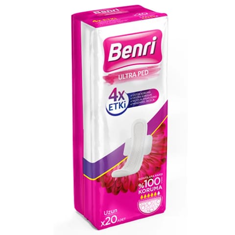 Benri نواربهداشتی بلند بسته ۲۰ عددی