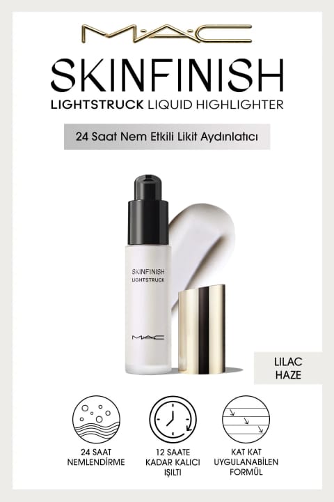 هایلایتر مایع M.A.C Skinfinish Lightstruck - Lilac Haze