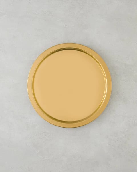سینی فلزی Emma ۳۱,۵ سانتی‌متری Gold