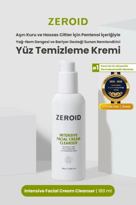 Zeroid مرطوبکننده و پاککننده صورت با حمایت از سد دفاعی پوست