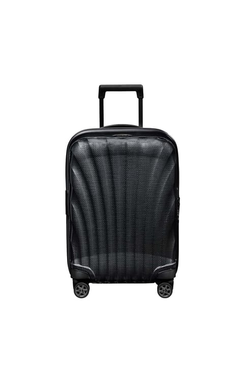چرخ‌دار Samsonite C-Lite Spinner مشکی - چمدان کابین جمع‌شو ۴ چرخ ۵۵ سانتی‌متری