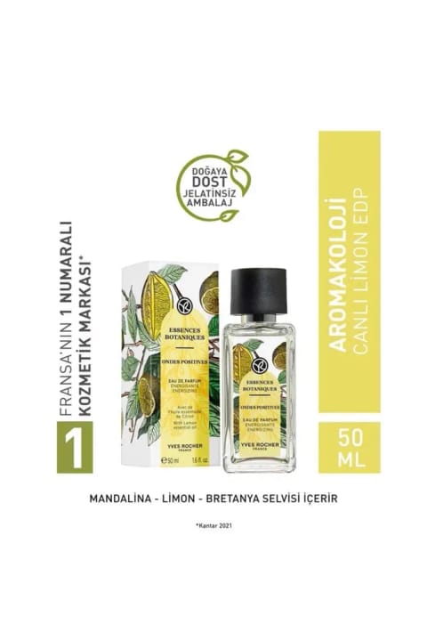 Yves Rocher Aromakoloji- لیموی زنده EDP - 50 ml