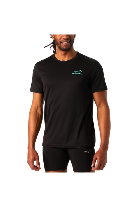 تی‌شرت دویدن مردانه Puma Graphics مشکی 52656401