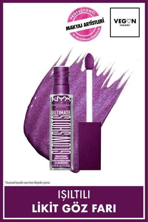 NYX Professional Makeup Ultimate Glow Shots سایه مایع درخشان - 20 Feel...