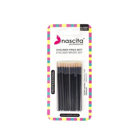 ست براش eyeliner Nascita مدل ۱۰ عددی NASEYEFR0007