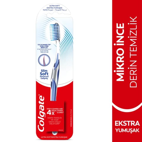 Colgate میکرو نازک پاکسازی عمیق پیشرفته مسواک فوق العاده نرم سر دهان...