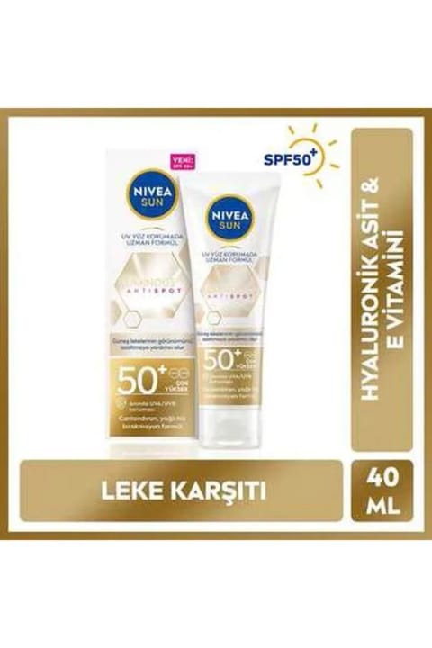 NIVEA Sun Luminous630 کرم ضدآفتاب صورت SPF50+ 40ml