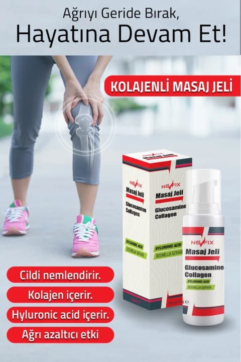 Nevfix Glukozamin Collagen Hyaluronic Acid Gel 100 ml