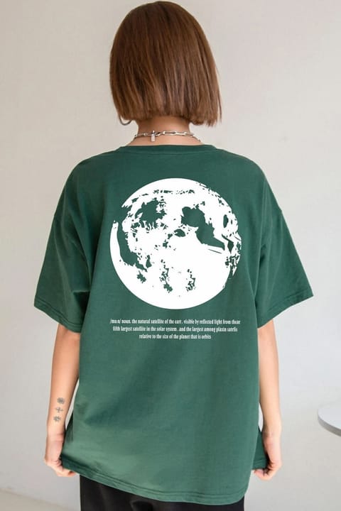 تی‌شرت یونیسکس طرح The Moon برند uyguntarz