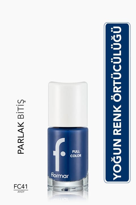 Flormar Full Color Nail Enamel لاک غلیظ و براق - Fc41 Ahoy! -86906...