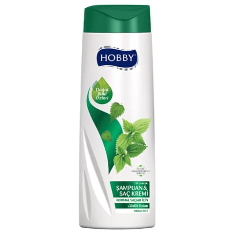 Hobby شامپو گزنه ۲ در ۱ حجم ۵۰۰ میلیلیتر