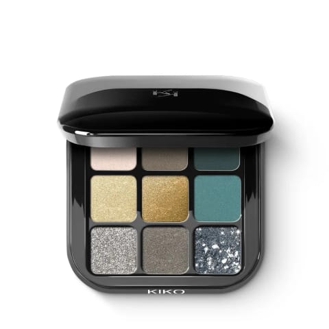 پالت سایه چشم New Glamour Multi Finish - 06 Green Vibes