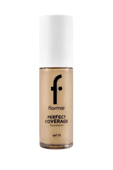 فونداسیون Flormar Perfect Coverage 121 GOLDN NTRL