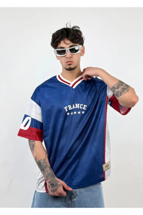 zaee France 10 پیراهن فوتبال اورسایز فرما