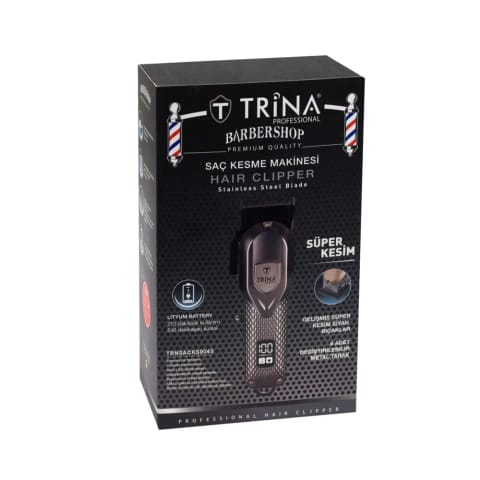 ماشین اصلاح مو و خط گردن حرفهای Trina مدل Silver TRNSACKS0045-S