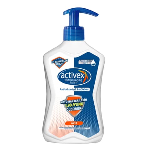 Activex مایع دستشویی آنتیباکتریال 500 میلیلیتر