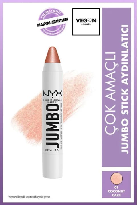 استیک چندمنظوره روشن‌کننده NYX Professional Makeup | Jumbo Face Stick - Coc...