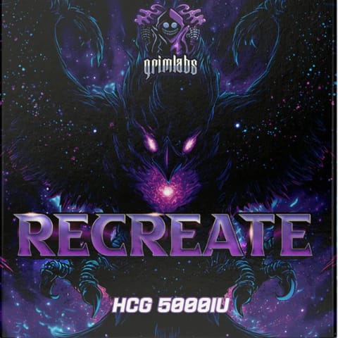 Grimlabs RECREATE - HCG 5000IU & BACTERIOSTATIC WATER