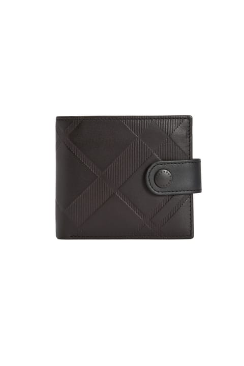 کیف پول چرم Barbour Bamburgh Deboss BK11 مشکی