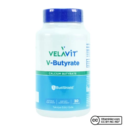 Velavit V-Butyrate Calcium Butyrate 30 کپسول