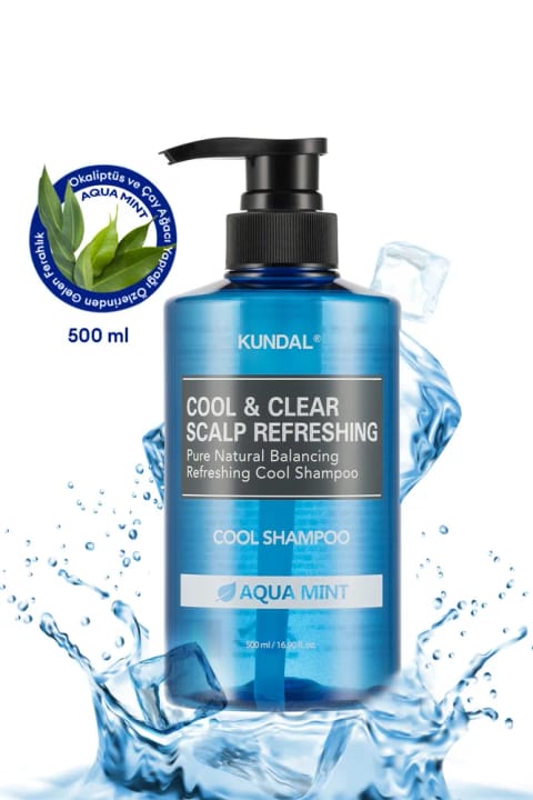 Kundal شامپوی تقویتکننده و طراوتبخش مو Cool & Clear Scalp Refres...