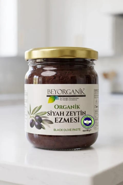 BEYORGANİK ارگانیک رب زیتون سیاه 185 گرم (دارای آنالیز آفتکش)