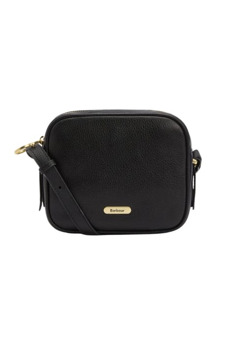 کیف دوشی چرم Barbour مدل Daphne BK11 مشکی
