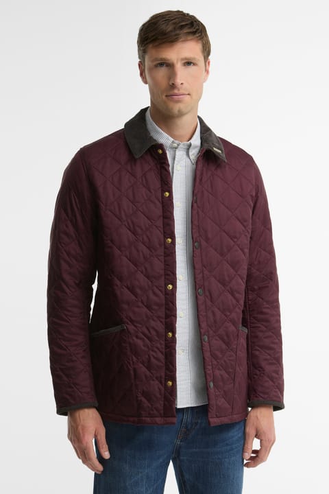 کاپشن کاپیتونه Barbour Icons Heritage Liddesdale RE92 Bordeaux