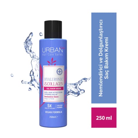 Urban Care Hyaluronic & Collagen مرطوبکننده و حجمدهنده کرم مو ۲۵۰ میلیلیتر